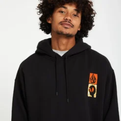 Gonyvaders Hoodie - BLACK -Volcom Store A4112508 BLK 4