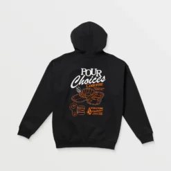Pour Choices Hoodie - BLACK -Volcom Store A4112511 BLK 5