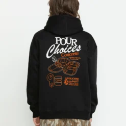 Pour Choices Hoodie - BLACK