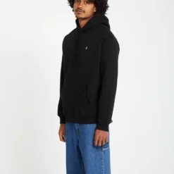 Single Stone Hoodie - Black -Volcom Store A4112514 BLK 3 74f28910 b547 4cb2 a858 e0aa8656e673