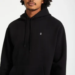 Single Stone Hoodie - Black -Volcom Store A4112514 BLK 5 566aea47 e736 4ea6 89ca 383146cff503