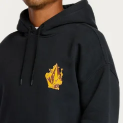 Callum Rooney Hoodie - Antique Black 12 Callum Rooney Hoodie - Antique Black -Volcom Store A4132502 AQK 3