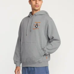 Workwear Hoodie - Heather Grey -Volcom Store A4132503 HGR 31