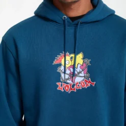 Noder Hoodie - Cosmic Blue -Volcom Store A4132506 COS 5