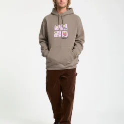 Chomp Chomp Hoodie - Brindle -Volcom Store A4132508 BNL 30