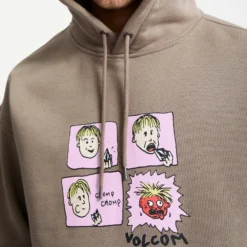 Chomp Chomp Hoodie - Brindle -Volcom Store A4132508 BNL 4