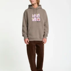 Chomp Chomp Hoodie - Brindle -Volcom Store A4132508 BNL 5