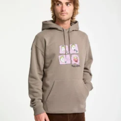 Chomp Chomp Hoodie - Brindle -Volcom Store A4132508 BNL 6