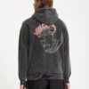 Nightwasher Hoodie - Light Acid Black -Volcom Store A4132509 LAB 1