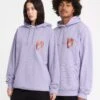 Longo Cats Hoodie - Purple Ash 1 Longo Cats Hoodie - Purple Ash -Volcom Store A4132510 PPA 1