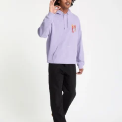 Longo Cats Hoodie - Purple Ash -Volcom Store A4132510 PPA 5