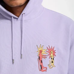 Longo Cats Hoodie - Purple Ash -Volcom Store A4132510 PPA 6