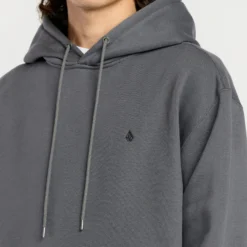 Single Stone Hoodie - Asphalt Black -Volcom Store A4132512 ASB 3 03c55cb7 c943 4ca6 b382 8c1325249a02