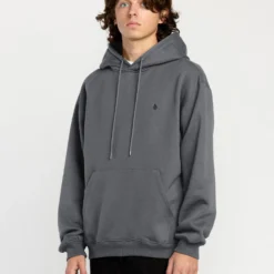 Single Stone Hoodie - Asphalt Black -Volcom Store A4132512 ASB 9
