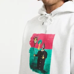 Issam Hoodie - Bone Heather -Volcom Store A4132514 BNH 1 9d19b931 4d40 4ea3 a12d ff1b90a726fc