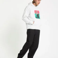 Issam Hoodie - Bone Heather -Volcom Store A4132514 BNH 30