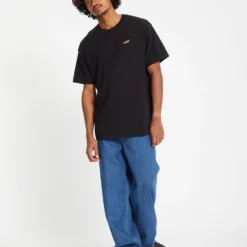 Pistol Stone T-Shirt - Black -Volcom Store A4332308 BLK 30
