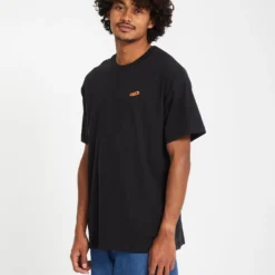 Pistol Stone T-Shirt - Black -Volcom Store A4332308 BLK 31