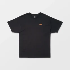 Pistol Stone T-Shirt - Black -Volcom Store A4332308 BLK 32
