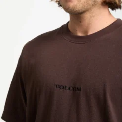 Volcom Stone T-Shirt - Cacao -Volcom Store A4332409 CAO 3