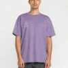 Tune In T-Shirt - Purple Ash -Volcom Store A4332502 PPA 1