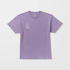 Tune In T-Shirt - Purple Ash -Volcom Store A4332502 PPA 32