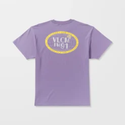 Tune In T-Shirt - Purple Ash -Volcom Store A4332502 PPA 33