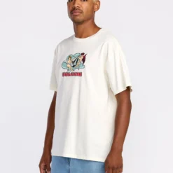 Cherubs T-Shirt - Off White -Volcom Store A4332504 OFW 31