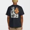 Callum Rooney T-Shirt - Antique Black -Volcom Store A4332505 AQK 1