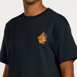 Callum Rooney T-Shirt - Antique Black -Volcom Store A4332505 AQK 3
