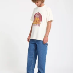 Callum Rooney T-Shirt - Off White -Volcom Store A4332505 OFW 30