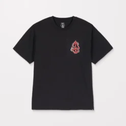 Snake Peace T-Shirt - Black -Volcom Store A4332551 BLK 32
