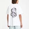 Snake Peace T-Shirt - White -Volcom Store A4332551 WHT 1