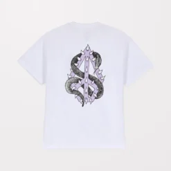 Snake Peace T-Shirt - White -Volcom Store A4332551 WHT 33