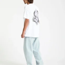Snake Peace T-Shirt - White -Volcom Store A4332551 WHT 4