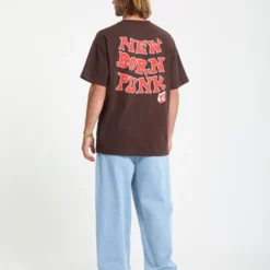 New Born T-Shirt - Cacao -Volcom Store A4332552 CAO 30