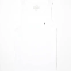 Stone Blanks Tank Top - WHITE -Volcom Store A4512105 WHT 7