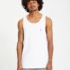 Stone Blanks Tank Top - WHITE -Volcom Store A4512105 WHT F