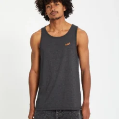 Pistol Stone Tank Top - HEATHER BLACK