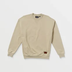 Operators Sweatshirt - LIGHT KHAKI -Volcom Store A4612500 LKH 7