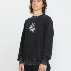 Volcom Ent Sweatshirt - BLACK -Volcom Store A4612501 BLK 5