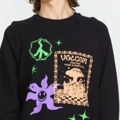 Filip Rygalski Sweatshirt - BLACK 12 Filip Rygalski Sweatshirt - BLACK -Volcom Store A4612503 BLK 1