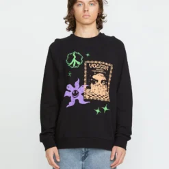 Filip Rygalski Sweatshirt - BLACK 13 Filip Rygalski Sweatshirt - BLACK -Volcom Store A4612503 BLK 2