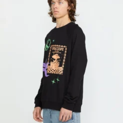 Filip Rygalski Sweatshirt - BLACK 15 Filip Rygalski Sweatshirt - BLACK -Volcom Store A4612503 BLK 5