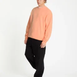 Single Stone Sweatshirt - PALE PEACH -Volcom Store A4612510 PCH OM FB