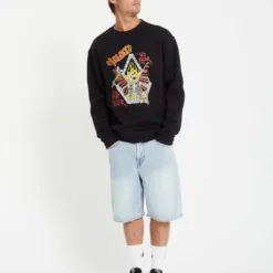 Noder Sweatshirt - BLACK -Volcom Store A4612511 BLK 4