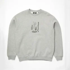 Noder Sweatshirt - HEATHER GREY -Volcom Store A4612511 HGR 7