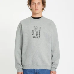 Noder Sweatshirt - HEATHER GREY
