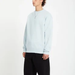 Single Stone Sweatshirt - CAROLINA BLUE -Volcom Store A4612513 CNA 1