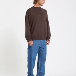 Volcom Stone Sweatshirt - Cacao -Volcom Store A4612514 CAO 30